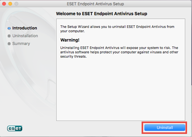Integração manual, ESET Endpoint Antivirus for macOS