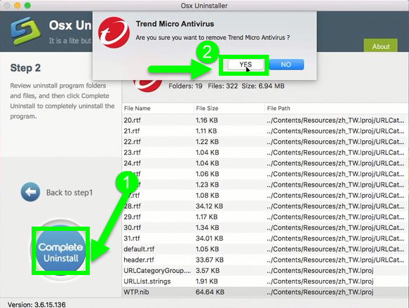 remove trend micro security from mac top bar