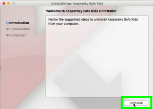 kaspersky safe kids clean uninstall