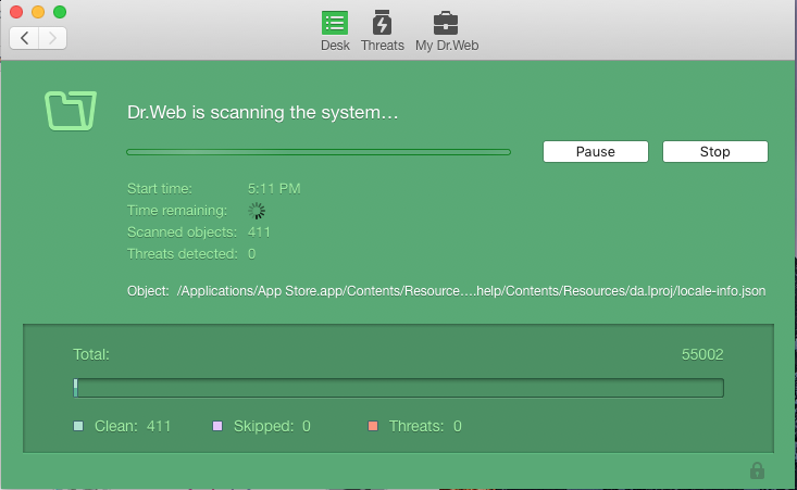 Correctly Uninstall Dr.Web for OS X