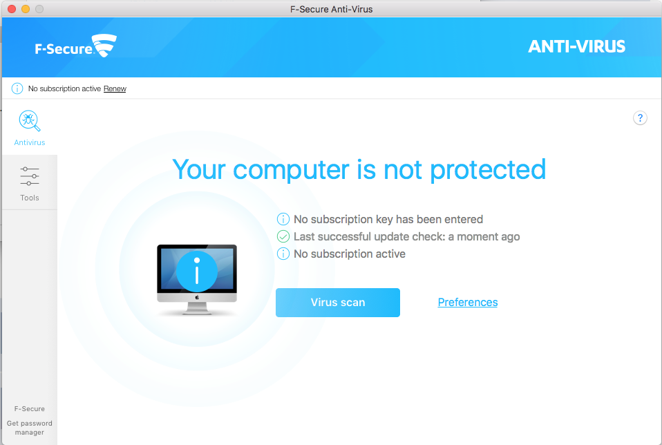 f secure antivirus for mac