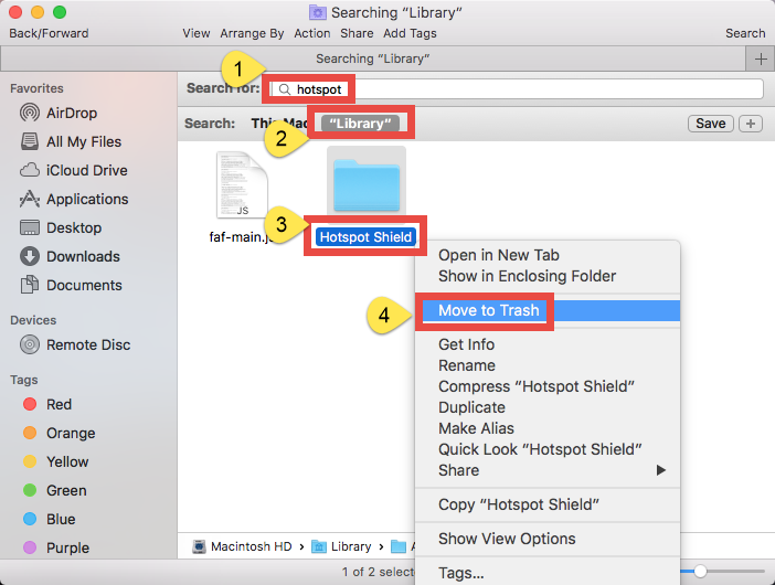 hotspotshield vpn mac