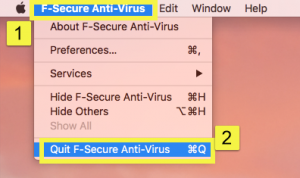 remove sophos antivirus mac terminal command line