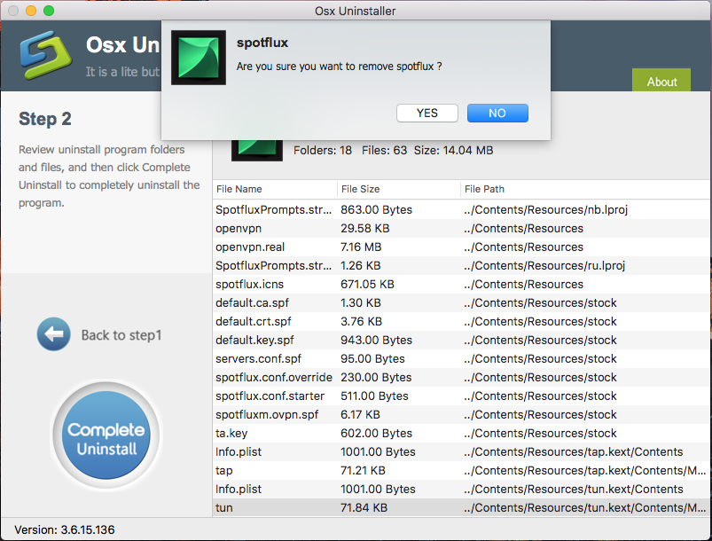 Uninstall Spotflux for Mac - osxuninstaller (10)
