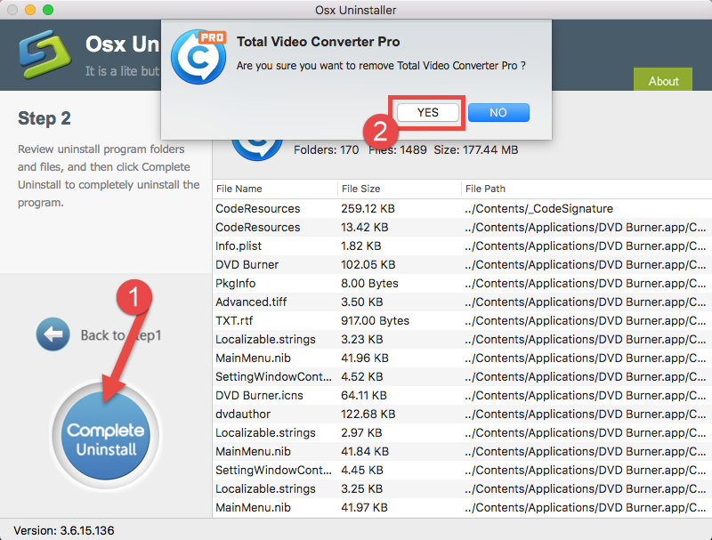 uninstall adapter image and video converter for mac