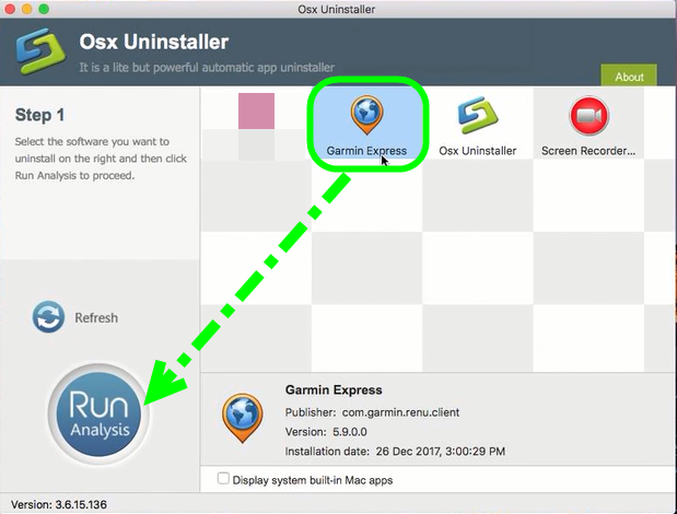Completely Uninstall Garmin Express for Mac, Uninstall Mac Applications