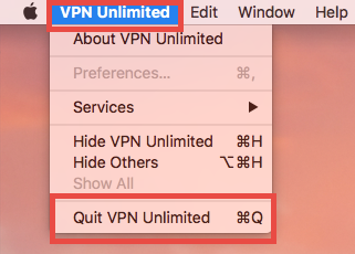 uninstall vpn tracker