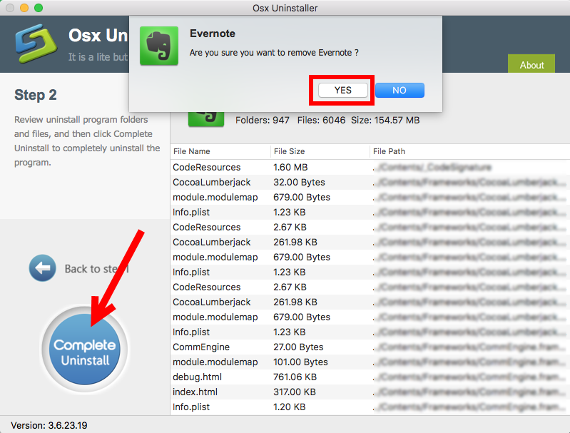 for mac instal EverNote 10.60.4.21118