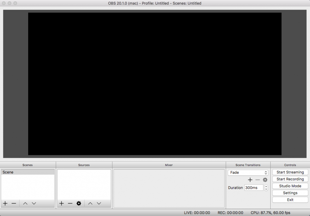 obs studio for mac