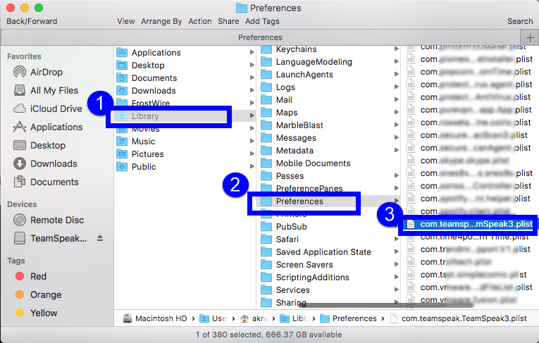 Remove TeamSpeak 3 Client in Mac OS X