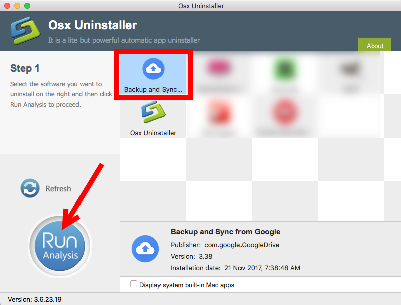 uninstall google apps on mac