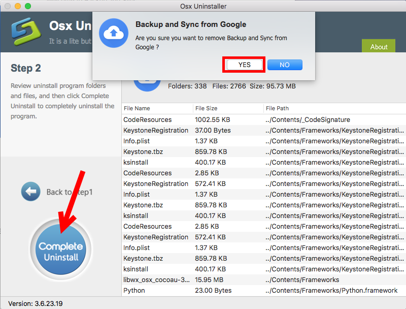 uninstall google music manager mac