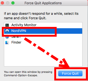 force quit hotkey mac