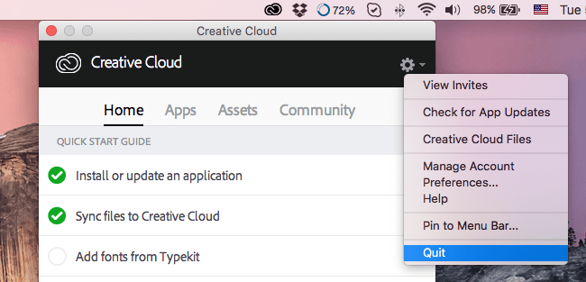 osx uninstall adobe creative cloud