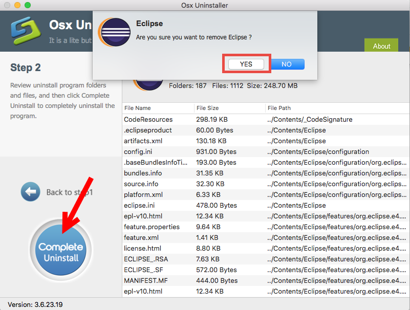 how to uninstall eclipse on mac