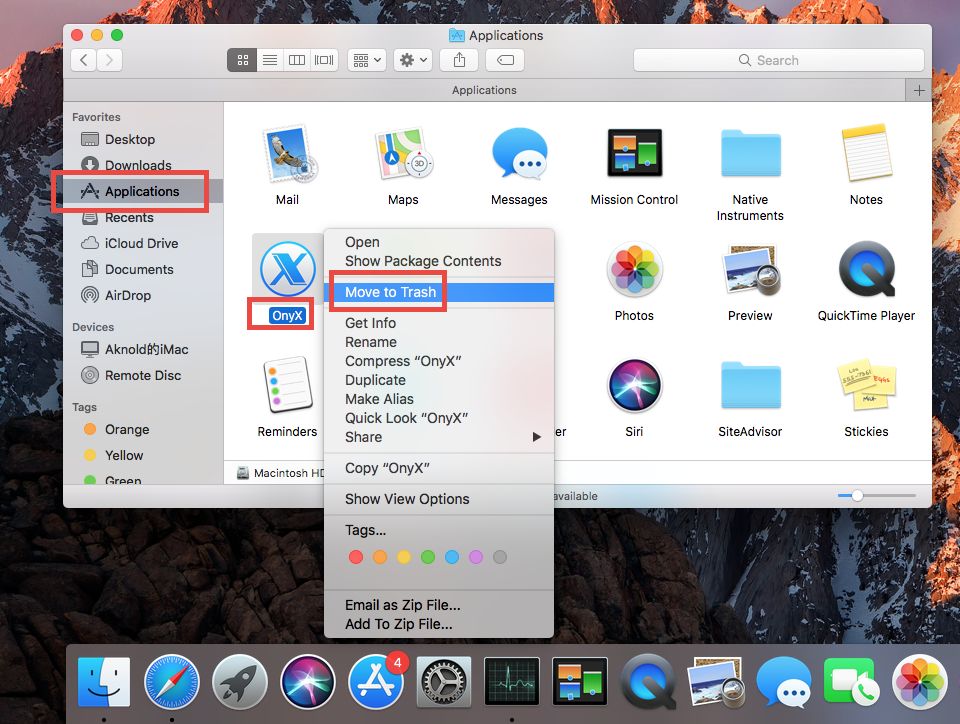 How to uninstall OnyX for Mac - Osx Uninstaller (6)