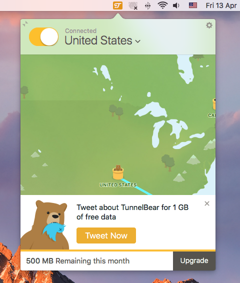 TunnelBear VPN software I think is the source of an annoying bug. I go to  uninstall it, but I feel too bad to do it : r/pcmasterrace