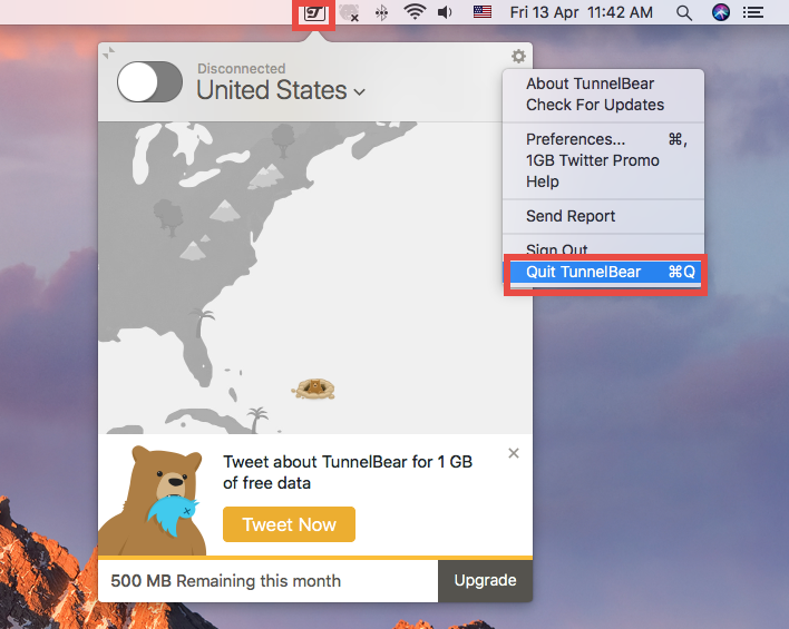 TunnelBear VPN software I think is the source of an annoying bug. I go to  uninstall it, but I feel too bad to do it : r/pcmasterrace