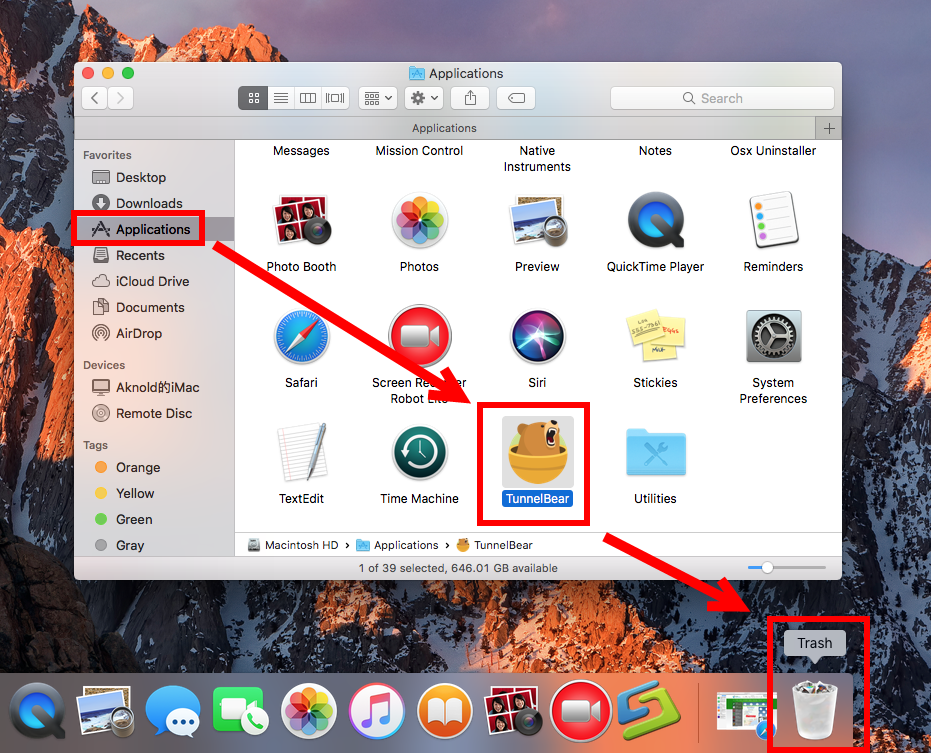 how to uninstall TunnelBear for Mac - osx uninstaller (4)