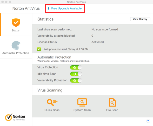 norton antivirus free for mac