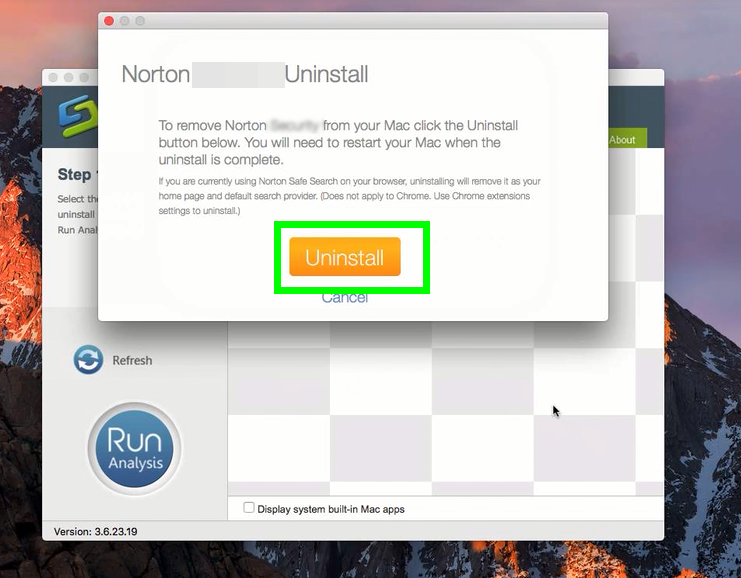 uninstall norton lifelock mac