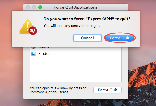 uninstall ExpressVPN for mac - osx uninstaller (6)