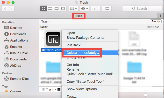 Proper Ways To Remove Bettertouchtool For Mac