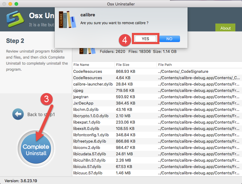 uninstalll Calibre for Mac - osx uninstaller (14)