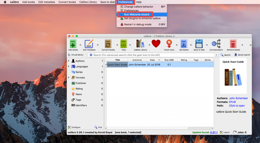 instal the new version for mac Calibre 6.23.0