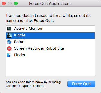 how to uninstall kindle mac app