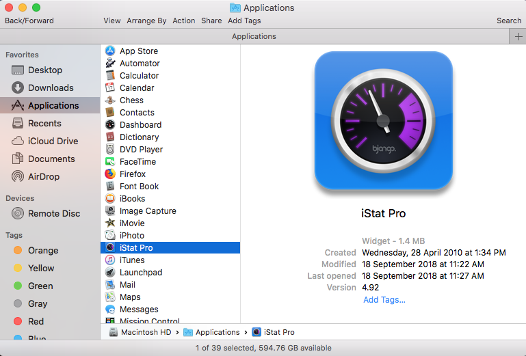 Easy Steps to Uninstall iStat pro