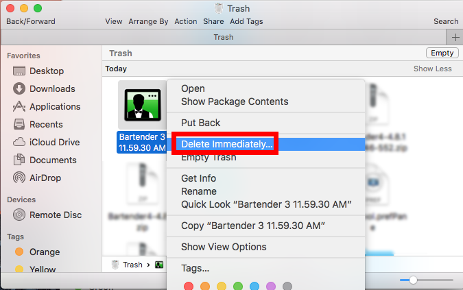 How To Remove Bartender For Mac Properly