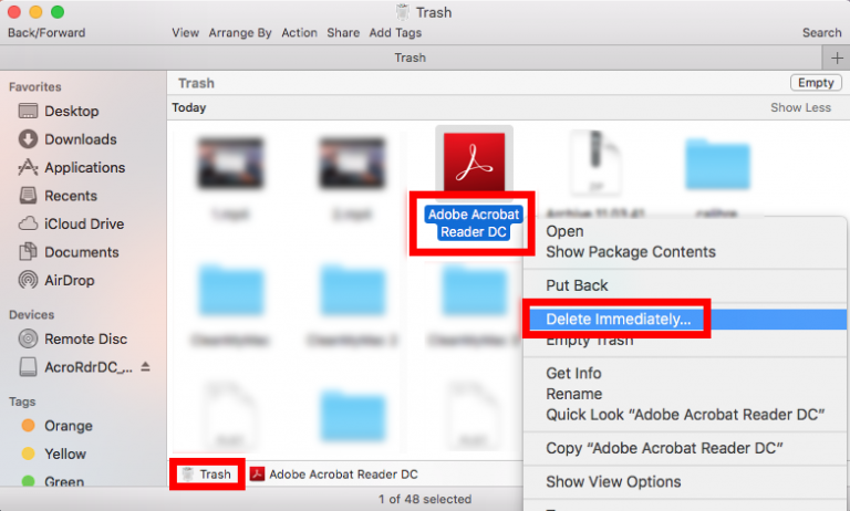 adobe acrobat reader for mac os x