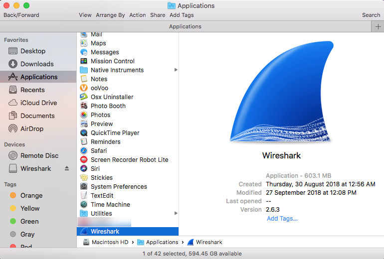 download the last version for apple Wireshark 4.0.7