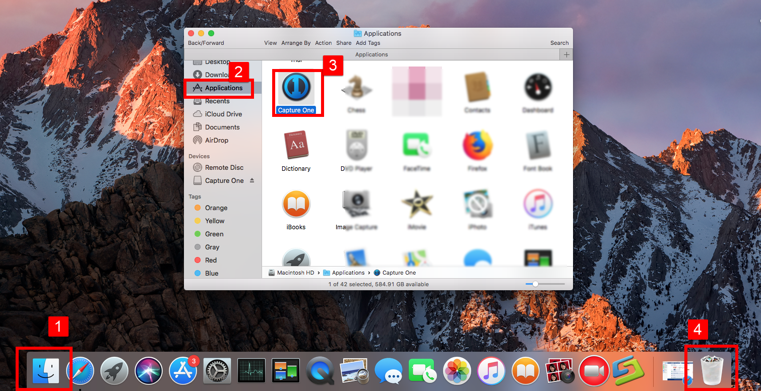 how to uninstall a program on mac os x