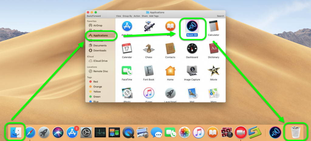 uninstall boom equalizer for the mac