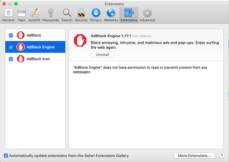 add blocker safari extension