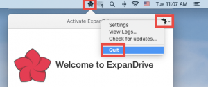 remove connection expandrive