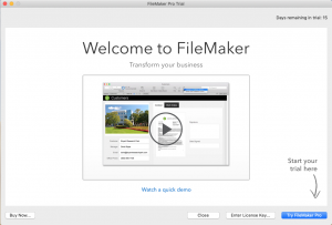 filemaker pro for mac for personal use