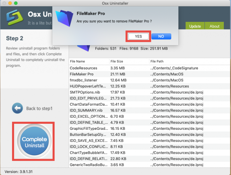 how to uninstall filemaker pro mac