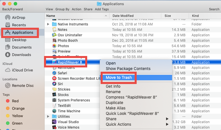 how to uninstall RapidWeaver for mac - osx uninstaller (8)
