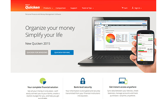 download new account on quicken 2015 for mac