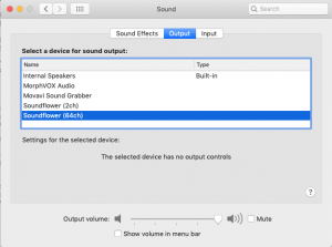 remove soundflower from mac