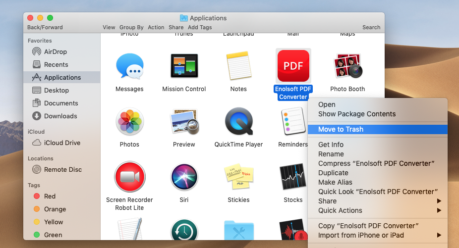 how to uninstall PDF Converter for Mac (5)