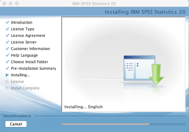 spss ibm location