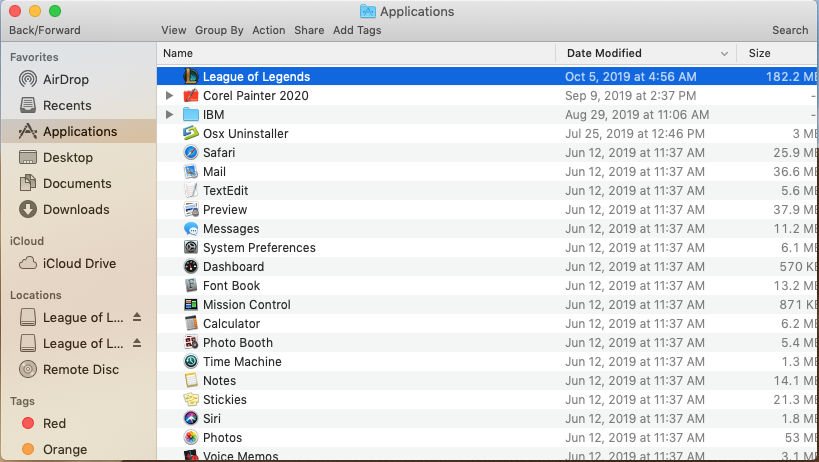 application-folder