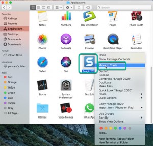 snagit for mac not working