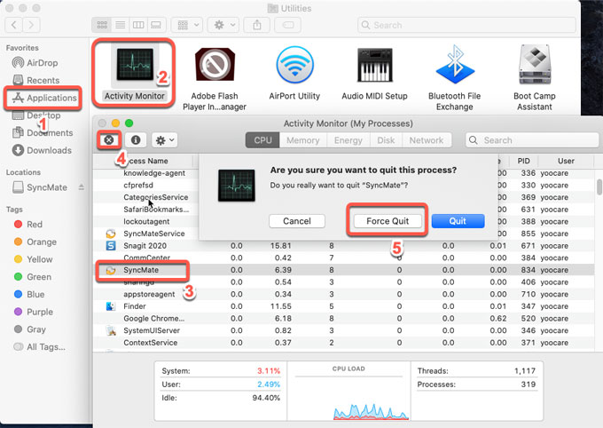 syncmate for mac mtp